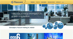 Desktop Screenshot of flaxcom.hu