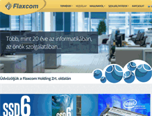 Tablet Screenshot of flaxcom.hu